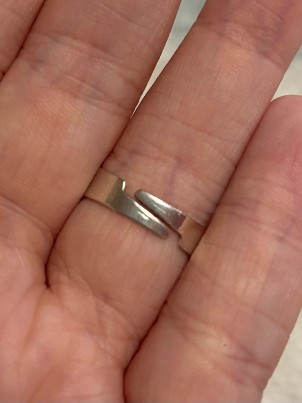Homemade Button Ring - Picture 4 of 4